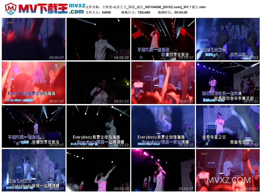 王绎龙-电音之王_国语_流行_MD104098